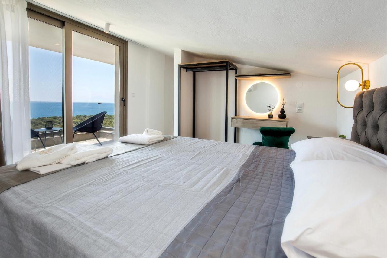 Apartmán Aigli Skala Maries Deluxe Skála Marión Exteriér fotografie