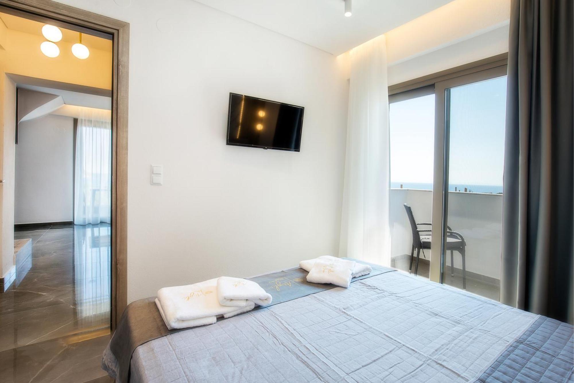 Apartmán Aigli Skala Maries Deluxe Skála Marión Exteriér fotografie
