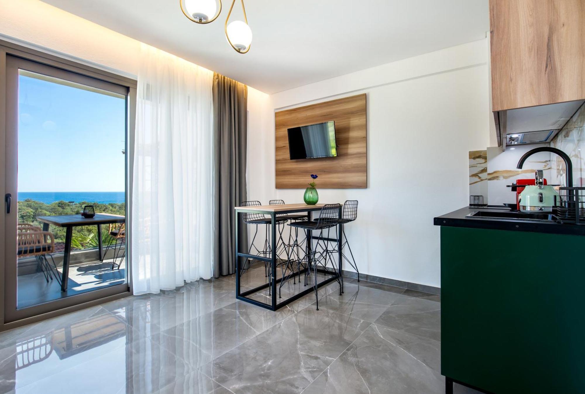 Apartmán Aigli Skala Maries Deluxe Skála Marión Exteriér fotografie