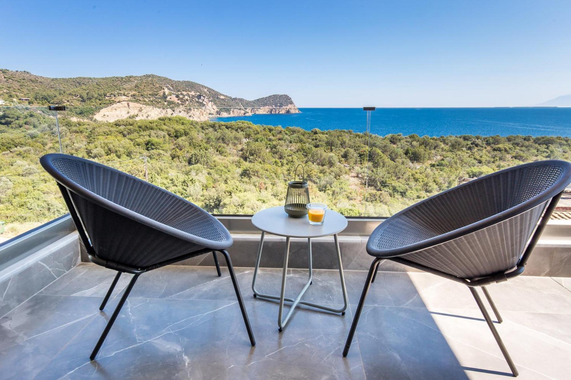 Apartmán Aigli Skala Maries Deluxe Skála Marión Exteriér fotografie