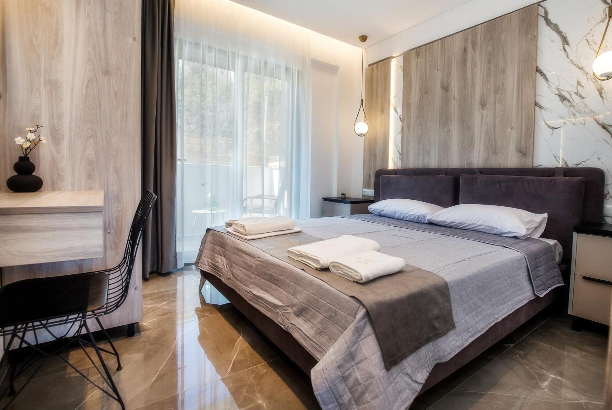 Apartmán Aigli Skala Maries Deluxe Skála Marión Exteriér fotografie