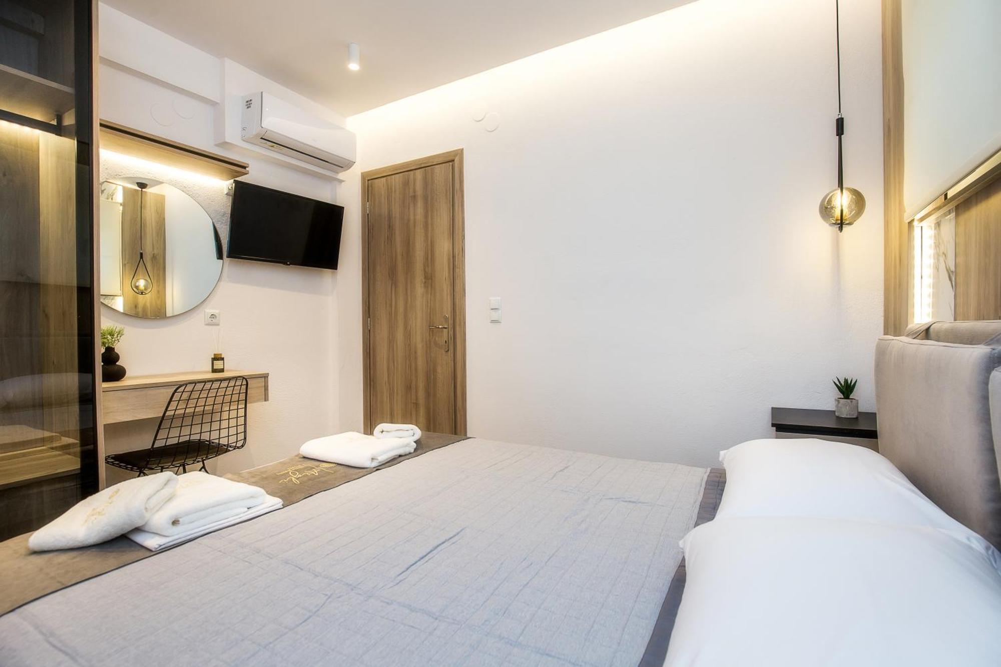 Apartmán Aigli Skala Maries Deluxe Skála Marión Exteriér fotografie