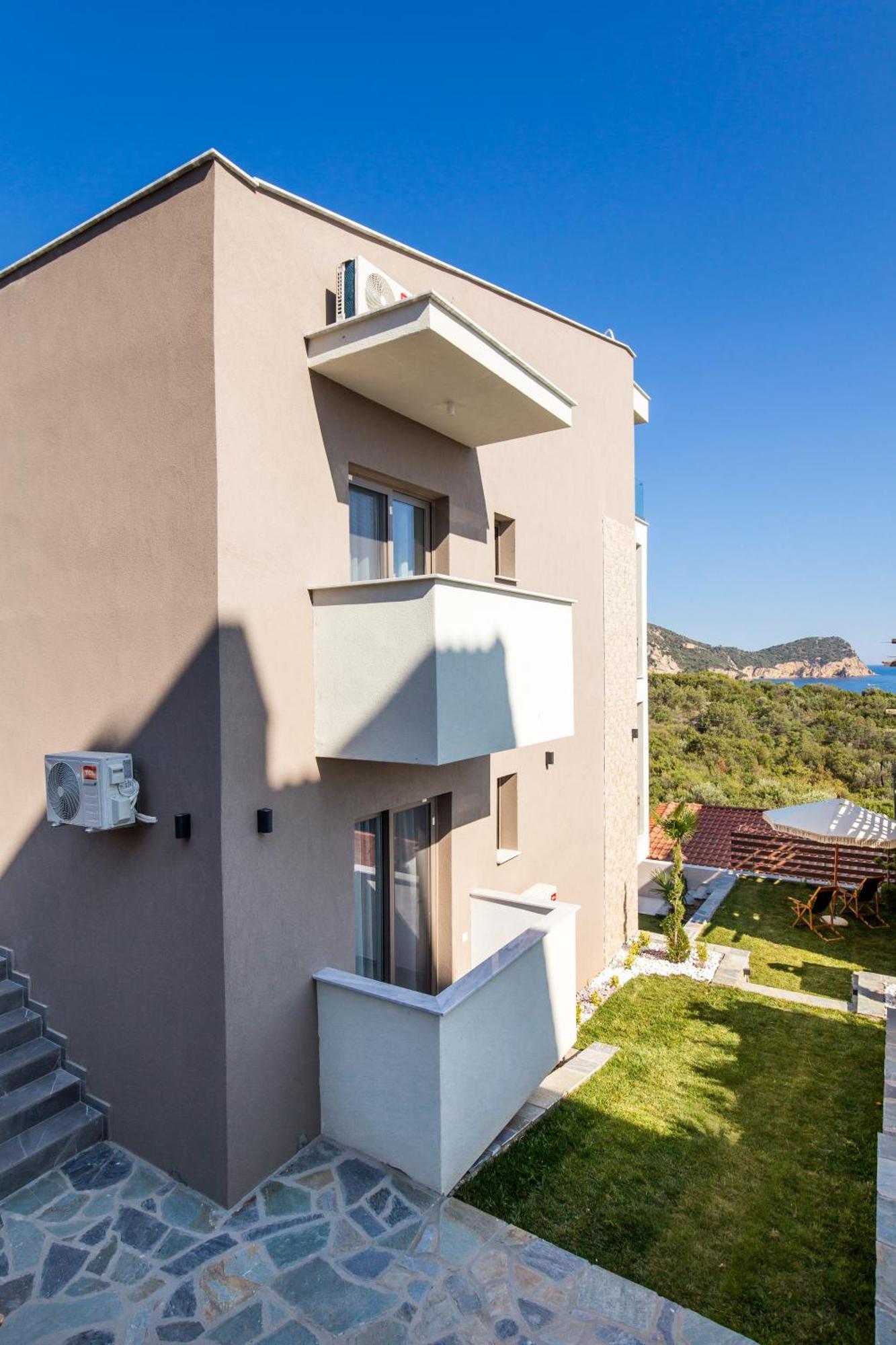 Apartmán Aigli Skala Maries Deluxe Skála Marión Exteriér fotografie
