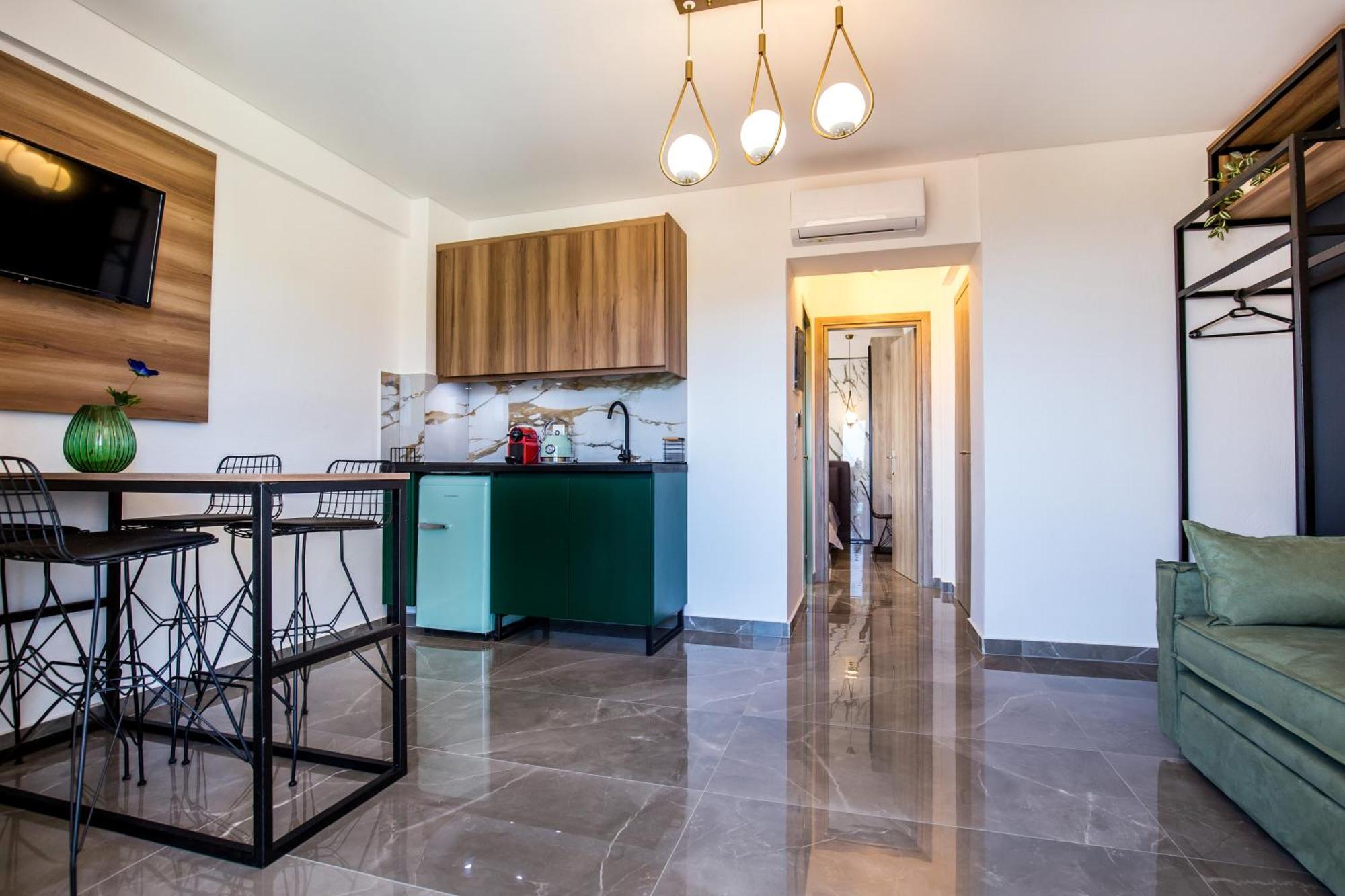 Apartmán Aigli Skala Maries Deluxe Skála Marión Exteriér fotografie