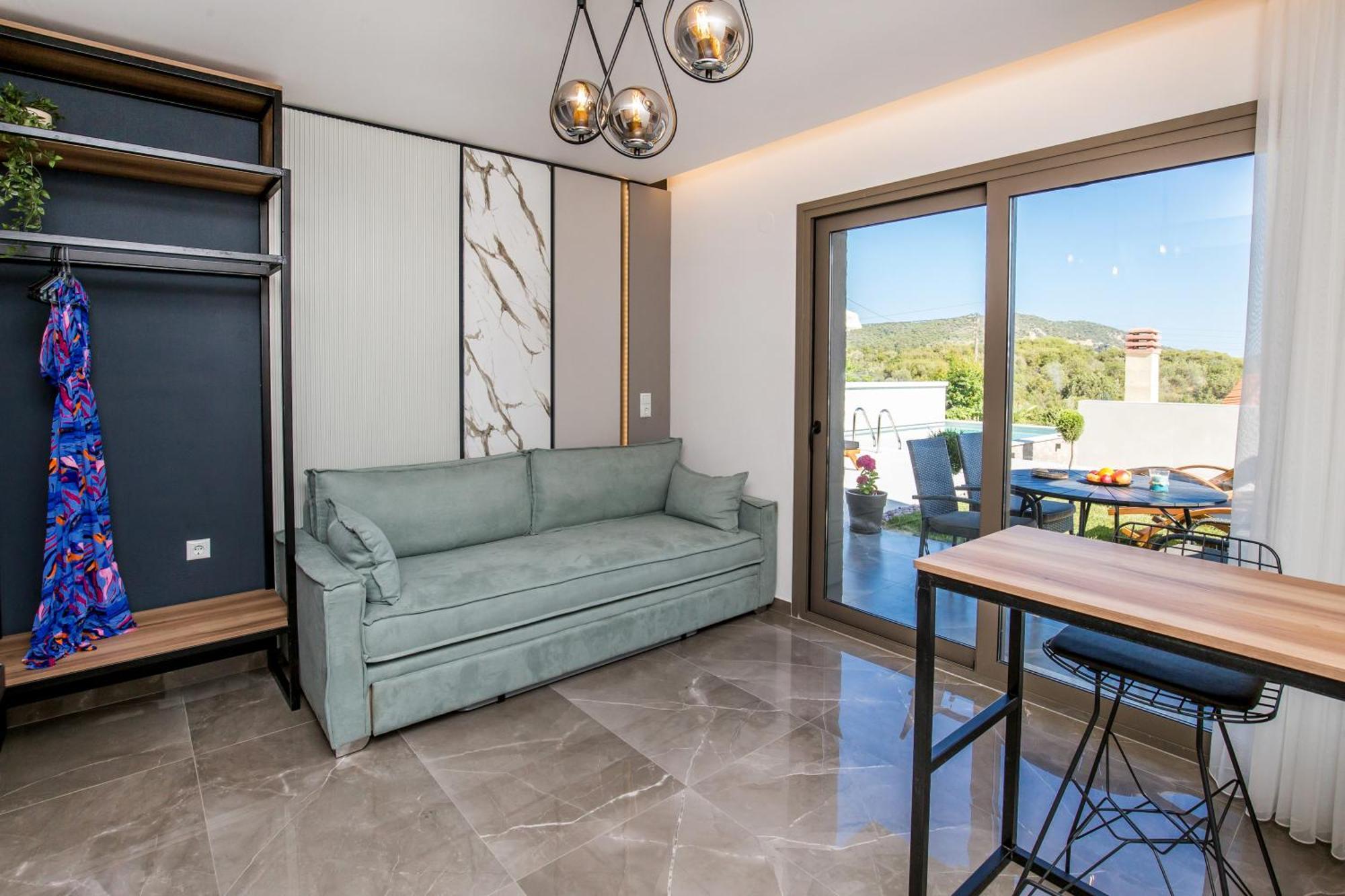 Apartmán Aigli Skala Maries Deluxe Skála Marión Exteriér fotografie