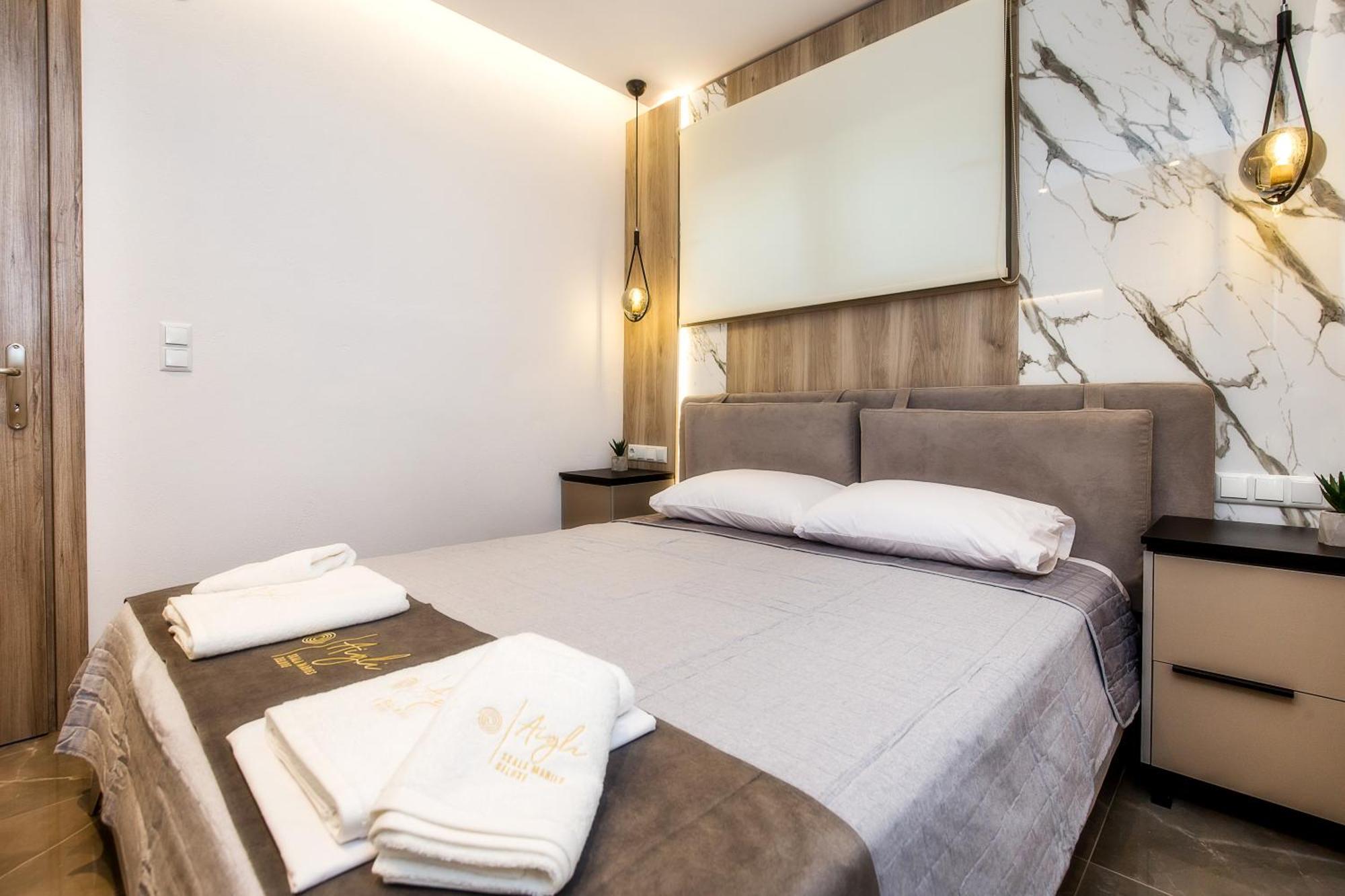 Apartmán Aigli Skala Maries Deluxe Skála Marión Exteriér fotografie