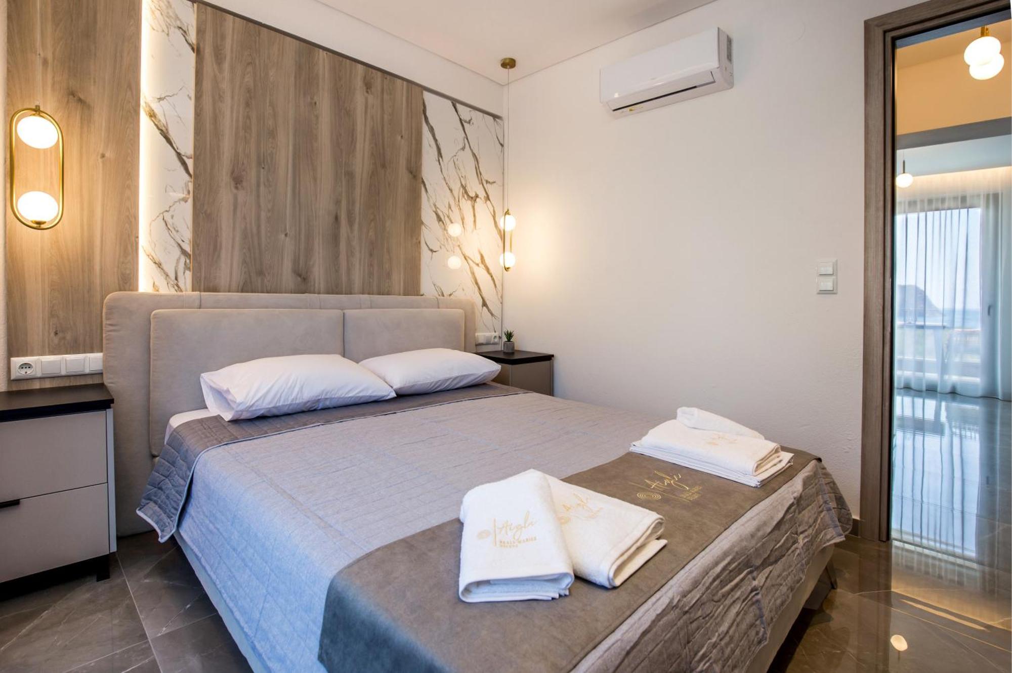 Apartmán Aigli Skala Maries Deluxe Skála Marión Exteriér fotografie